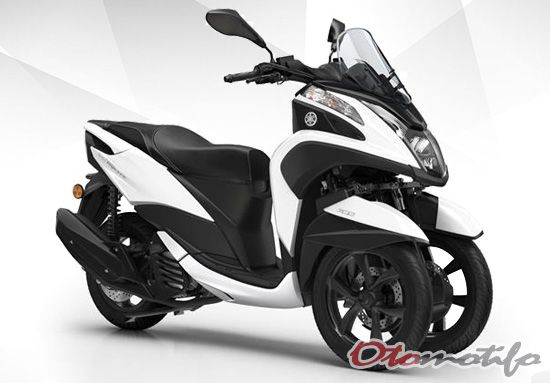 satunya motor tiga roda Jepang yang di pasarkan di Indonesia Harga Yamaha Tricity 155 2019, Spesifikasi  Gambar