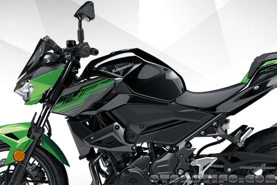  Kawasaki meluncukan naked bike terbarunya berjulukan  Harga Kawasaki Z400 2019 : Spesifikasi, Review  Gambar