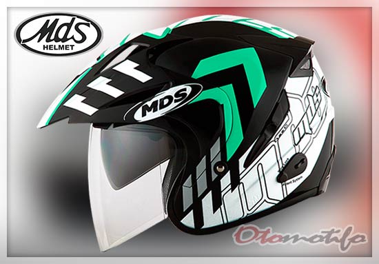  Semua pengendara motor wajib menggunakan helm sebagai standar keselamatan dalam berkendara Harga Helm MDS Terbaru 2019 : Full Face  Half Face