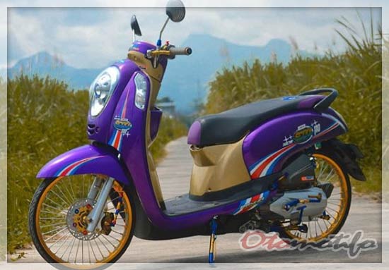 2019 Modifikasi Scoopy Terbaru Babylook Thailook Stylish