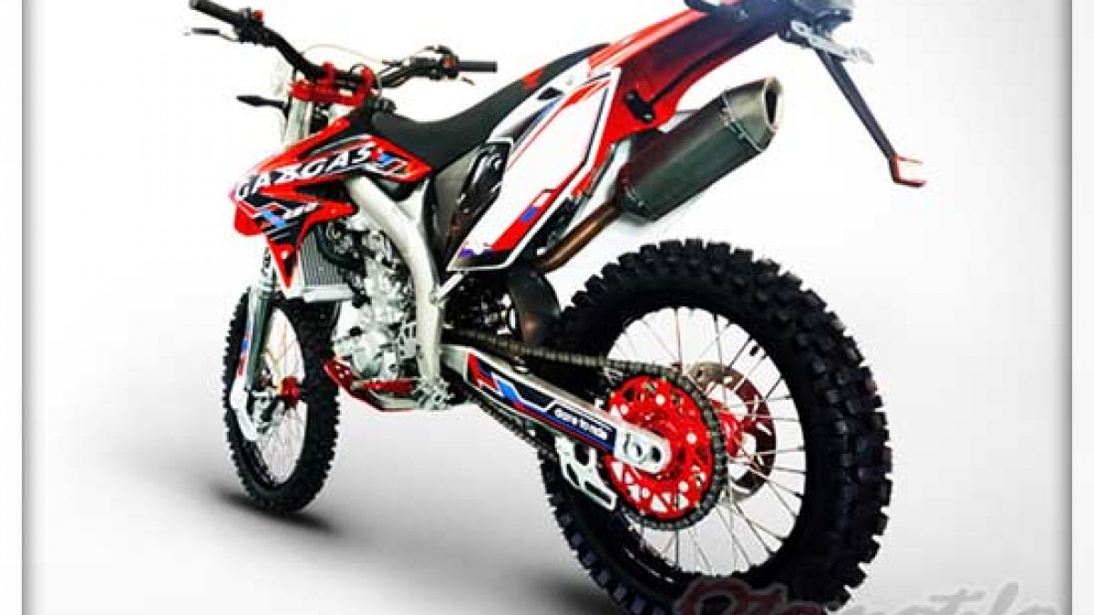 motor trail gas gas 250cc