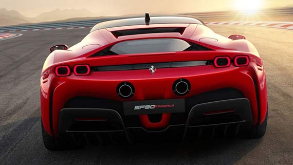  Selama ini Ferrari dikenal sebagai produsen Supercar dengan desain eksotis dan bertenaga  Ferrari SF90 Stradale, Mobil Hybrid Tercepat di Dunia