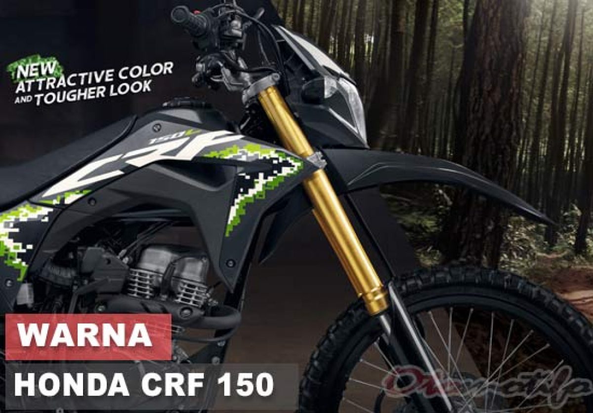 3 Warna Honda CRF 150 Terbaru 2022