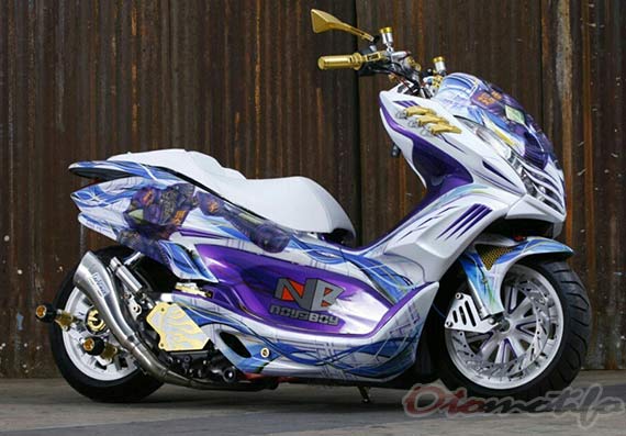 20 Modifikasi Honda PCX 2020 : Thailand, Jari-Jari & Airbrush