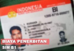 6 Syarat Membuat SIM B1 2024 : Fungsi Dan Biaya Penerbitan | Otomotifo