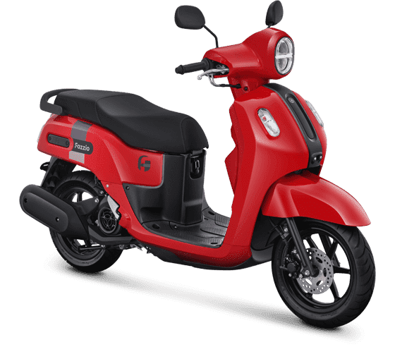 Harga Motor Fazzio Merah